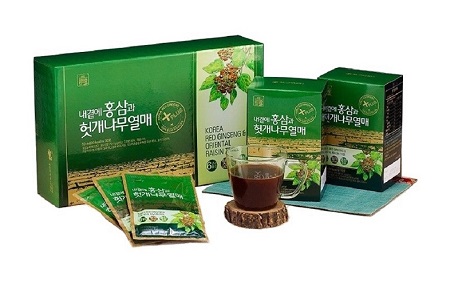 Nước Bổ Gan Hồng Sâm Korea Red Ginseng & Oriental Raisin Tree